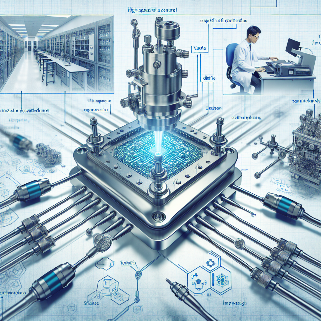 "東京大学の研究者が提案する高速バルブ制御技術の図：半導体製造装置への応用に関する最新の技術革新を示す画像。"